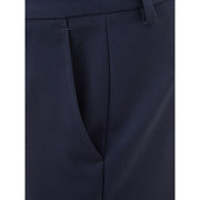 Lardini Blue Wool Dress Pants