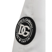 Dolce & Gabbana Beige Polyester Jackets & Coat