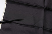 Dolce & Gabbana Black Crown Logo Square Handkerchief Scarf