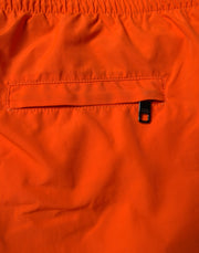 Dolce & Gabbana Orange Polyester Beachwear Shorts 2Pc Swimwear