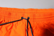 Dolce & Gabbana Orange Polyester Beachwear Shorts 2Pc Swimwear