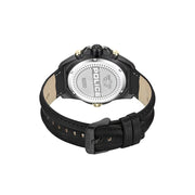 Police Black Artificial Leather Sport Watch