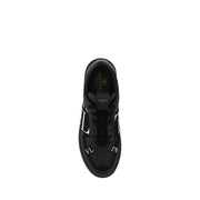 Valentino Garavani Black Leather VL7N Sneakers