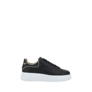 Philipp Plein Black Rubber Low Top Sneakers