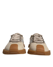 Dolce & Gabbana Multicolor Lace Up Low Top NS1 Sneakers Shoes