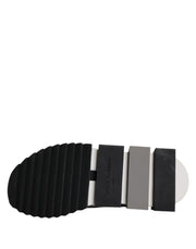 Dolce & Gabbana Black White Slip On Sorrento Sneakers Shoes
