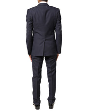 Dolce & Gabbana Black Fantasy MARTINI 3 Piece Formal Suit