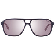 BMW Burgundy Acetate Sunglasses