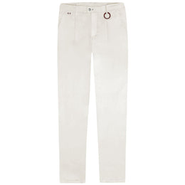 Tramarossa White Cotton Pant
