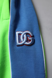 Dolce & Gabbana Green Blue Jogger Sweatpants Pants