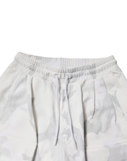 Dolce & Gabbana White Camouflage Cargo Jogger Sweatpants Pants