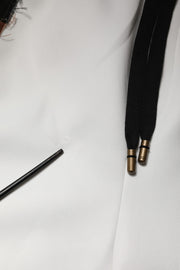 Dolce & Gabbana White Camouflage Patchwork Sweatpants Pants