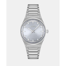 Hugo Boss Silver Stainless Steel Dress Watch