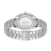 Hugo Boss Silver Stainless Steel Dress Watch