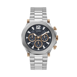 Guess Gray Stainless Steel Dress Watch
