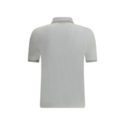 Svevo White Cotton Polo Shirt