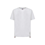 Thom Browne White Cotton T-Shirt