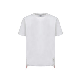 Thom Browne White Cotton T-Shirt