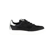 Diadora Black Fabric Sneaker