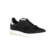 Diadora Black Fabric Sneaker