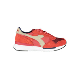Diadora Red Fabric Sneaker