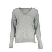 U.S. POLO ASSN. Silver Wool Women Sweater