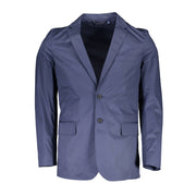 Gant Blue Cotton Jackets & Coat