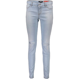Just Cavalli Blue Cotton Jeans Denim