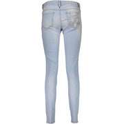 Just Cavalli Blue Cotton Jeans Denim