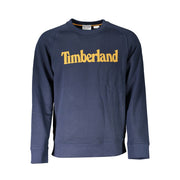Timberland Blue Cotton Sweatshirt
