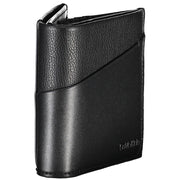 Calvin Klein Black Recycled Polyester Men Wallet