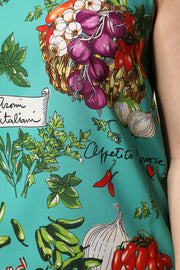Dolce & Gabbana Multicolor Floral Silk Sleeveless Tank Top