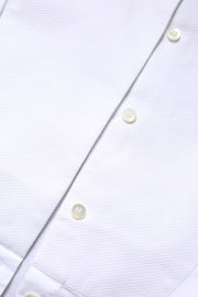 Dolce & Gabbana White Cotton Dress Collared Dress Shirt Top