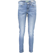 Guess Jeans Blue Cotton Jeans Denim