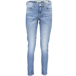 Guess Jeans Blue Cotton Jeans Denim