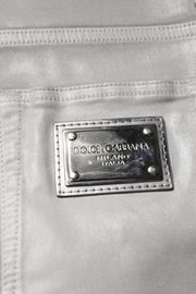 Dolce & Gabbana Gray Cotton Stretch Men Slim Fit Denim Jeans