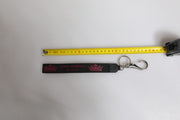 Dolce & Gabbana Black Nylon Logo DG Crown Men's Holder Keychain Keyring