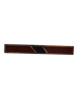Dolce & Gabbana Multicolor Gold Tone Brass Tie Clip Bar
