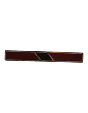 Dolce & Gabbana Multicolor Gold Tone Brass Tie Clip Bar