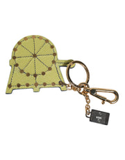 Dolce & Gabbana Multicolor Gold Tone Carretto Keychain Keyring