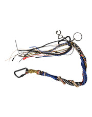 Dolce & Gabbana Multicolor Braided Rope Logo Bag Shoulder Strap