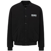 Dolce & Gabbana Black Viscose Bomber