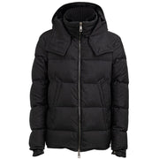 Dolce & Gabbana Black Cotton Full-Length Jacket