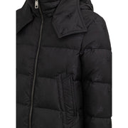 Dolce & Gabbana Black Cotton Full-Length Jacket