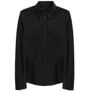 Dolce & Gabbana Black Cotton Dress Shirt