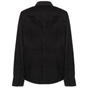 Dolce & Gabbana Black Cotton Dress Shirt