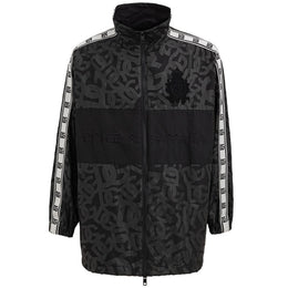 Dolce & Gabbana Black Polyester Shell Jacket