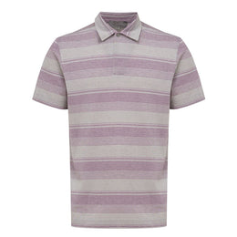 Canali Gray Cotton Polo Shirt