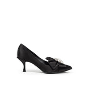 Dolce & Gabbana Black Viscose Pumps