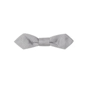 Dolce & Gabbana Gray Silk Bowtie
